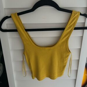 OXXO Chartreuse Crop Top